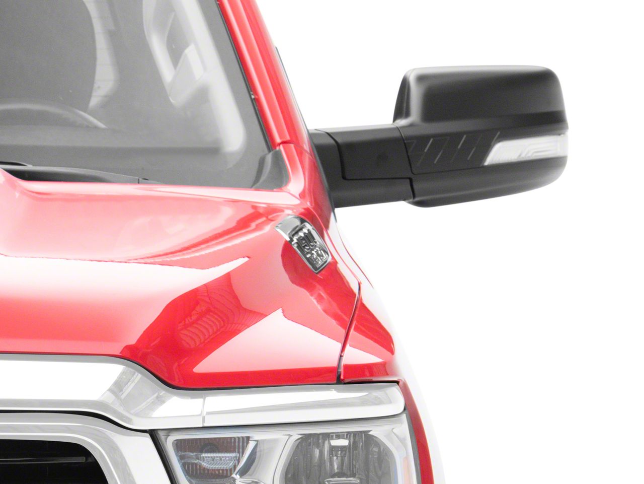 RAM 1500 Powered Heated Memory Power Folding Mirrors with Blind Spot