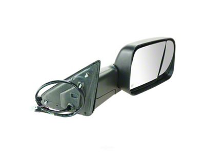 Powered Heated Power Folding Towing Mirror; Passenger Side (13-18 RAM 1500)