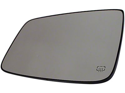 Powered Heated Side Mirror Glass; Driver Side (2009 RAM 1500)