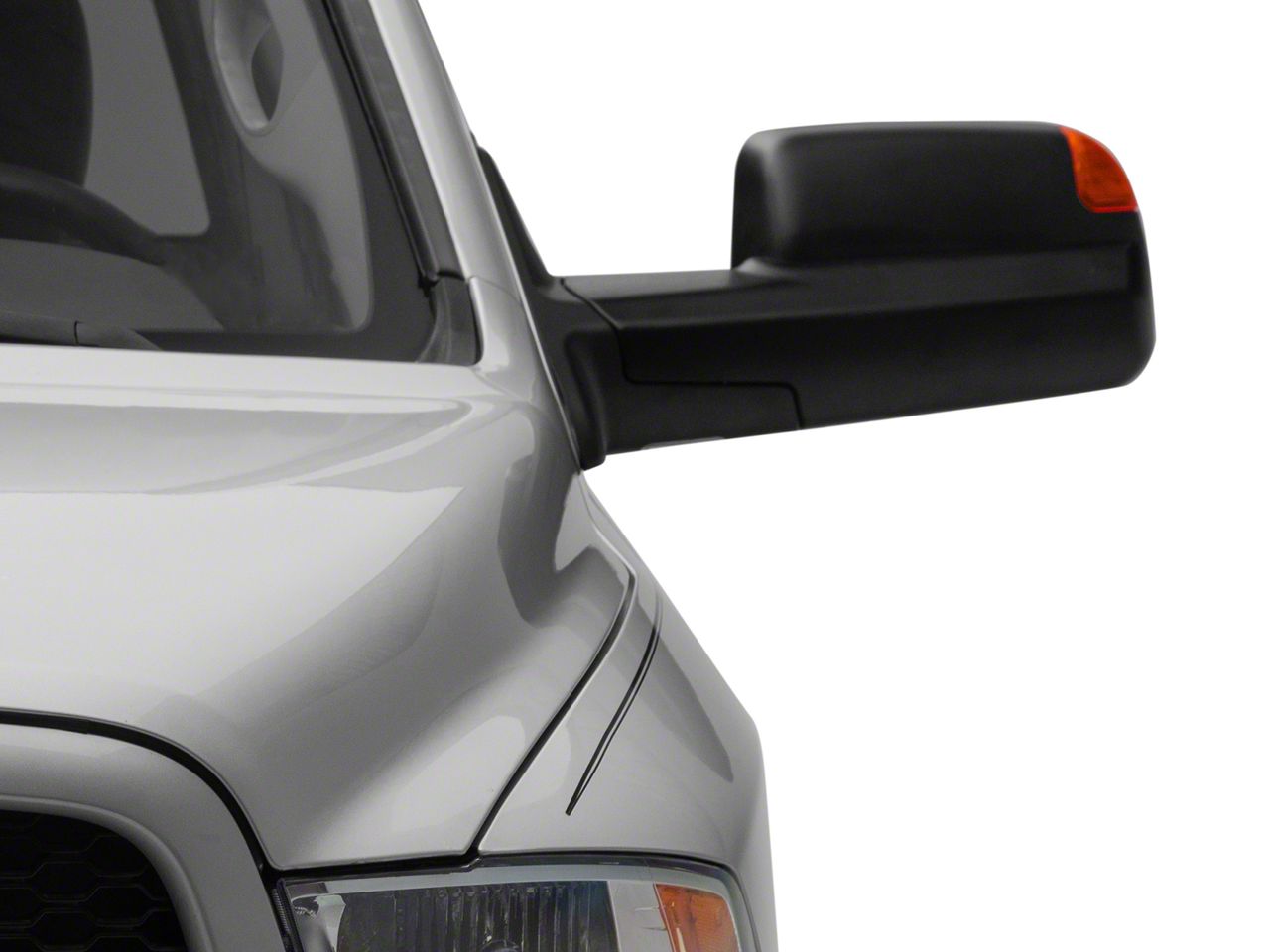 RAM 1500 Powered Heated Towing Mirrors with Amber LED Turn RAM 1500 Powered Heated Towing Mirrors with Amber LED Turn