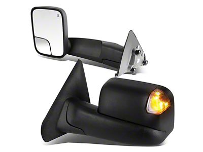 Powered Heated Towing Mirrors with Smoked LED Turn Signals (02-08 RAM 1500)