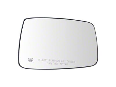 Powered Mirror Glass; Passenger Side (10-18 RAM 1500)