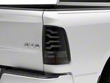 PRO-Series LED Tail Lights; Jet Black Housing; Smoked Lens (09-12 RAM 1500; 13-18 RAM 1500 w/ Factory Halogen Tail Lights)