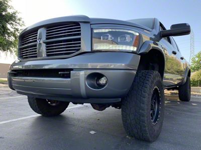 PRO-Series Projector Headlights; Black Housing; Clear Lens (06-08 RAM 1500)