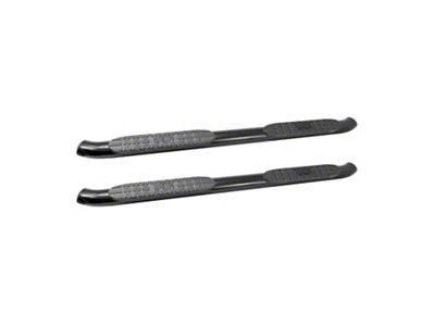 Pro Traxx 4-Inch Oval Side Step Bars; Black (19-25 RAM 1500 Crew Cab)