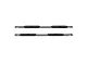 Pro Traxx 4-Inch Oval Side Step Bars; Stainless Steel (19-24 RAM 1500 Crew Cab)