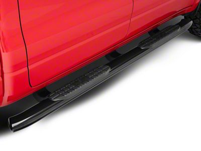 Westin Pro Traxx 5-Inch Oval Side Step Bars; Black (19-25 RAM 1500 Crew Cab)