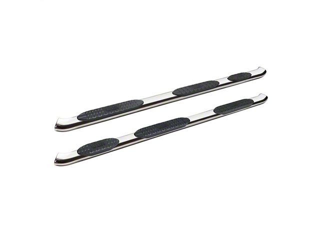 Westin Pro Traxx 5-Inch Wheel-to-Wheel Oval Side Step Bars; Stainless Steel (19-24 RAM 1500 Quad Cab)