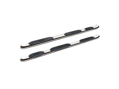 Westin Pro Traxx 5-Inch Wheel-to-Wheel Oval Side Step Bars; Stainless Steel (19-25 RAM 1500 Crew Cab)