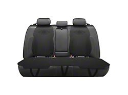Protex Plus Series Front and Rear Seat Covers; Black (Universal; Some Adaptation May Be Required)
