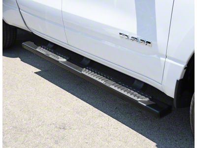 Westin R5 Nerf Side Step Bars; Textured Black (19-25 RAM 1500 Quad Cab)
