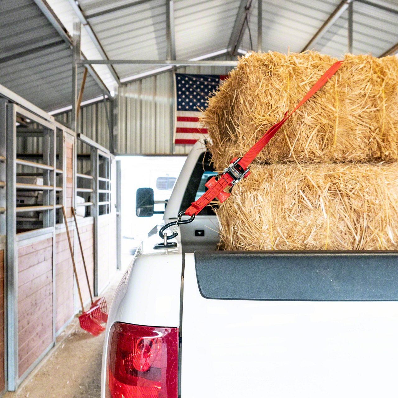 Jokormo Pack-4 Car V-Ring Tie Down Anchor, 2.3" X 2.2" Multipurpose Metal Fixed