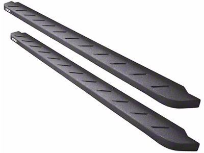 Go Rhino RB10 Running Boards; Protective Bedliner Coating (19-24 RAM 1500 Quad Cab)