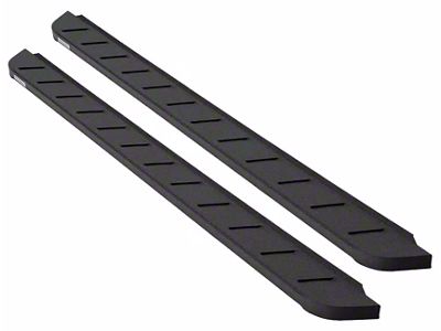 Go Rhino RB10 Slim Running Boards; Protective Bedliner Coating (19-25 RAM 1500 Quad Cab)