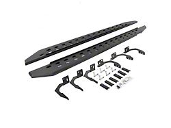 Go Rhino RB20 Slim Running Boards; Textured Black (09-14 RAM 1500 Crew Cab)