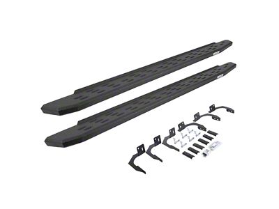 Go Rhino RB30 Running Boards; Protective Bedliner Coating (09-14 RAM 1500 Quad Cab)