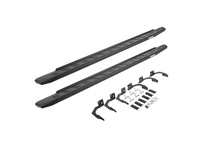 Go Rhino RB30 Running Boards; Textured Black (09-14 RAM 1500 Quad Cab)