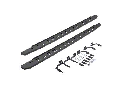 Go Rhino RB30 Slim Line Running Boards; Protective Bedliner Coating (09-14 RAM 1500 Crew Cab)