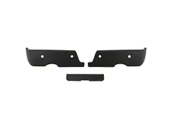 Rear Bumper Cover; Pre-Drilled for Backup Sensors; Matte Black (09-18 RAM 1500 w/ Factory Dual Exhaust)