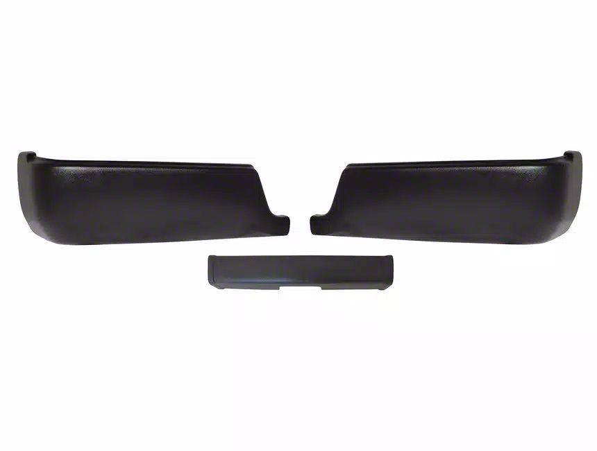 RAM 1500 Rear Bumper Cover; Textured Black (0918 RAM 1500 w/o Factory