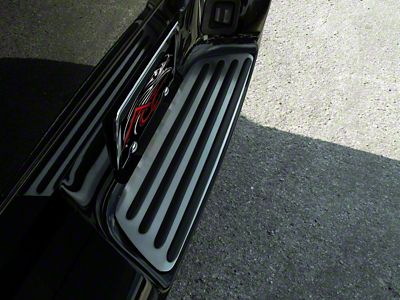 Rear Bumper Step; Brushed Stainless Steel (2005 Ram 1500 SRT-10)
