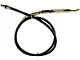 Rear Parking Brake Cable; 69.01-Inch; Driver Side (02-08 RAM 1500)