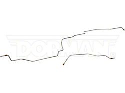 Rear Pre-Bent Brake Line Kit; Stainless Steel (94-01 RAM 1500)