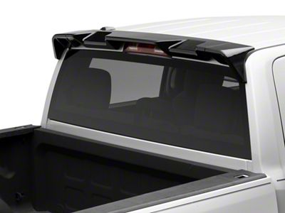 Rear Roof Spoiler; Gloss Black (13-18 RAM 1500)