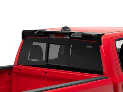 Rear Roof Spoiler; Gloss Black (19-24 RAM 1500)