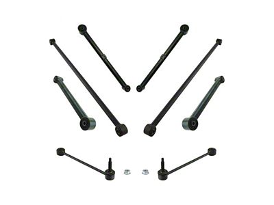 Rear Upper and Control Arms with Track Bar and Sway Bar Links (09-12 RAM 1500)