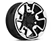 Rebel Style Gloss Black Machined 5-Lug Wheel; 17x8; 18mm Offset (09-18 RAM 1500)