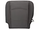 Replacement Bottom Bucket Seat Cover; Driver Side; Diesel Gray Cloth (13-18 RAM 1500 Express, SLT, Trademan; 13-16 RAM 1500 HFE; 2014 RAM 1500 ST)
