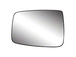 Replacement Flat Side Mirror Glass; Driver Side (11-18 RAM 1500 w/o Manual Non-Towing Mirrors)