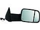 Replacement Powered Heated Towing Mirror with Puddle Light and Turn Signal; Passenger Side (10-12 RAM 1500)