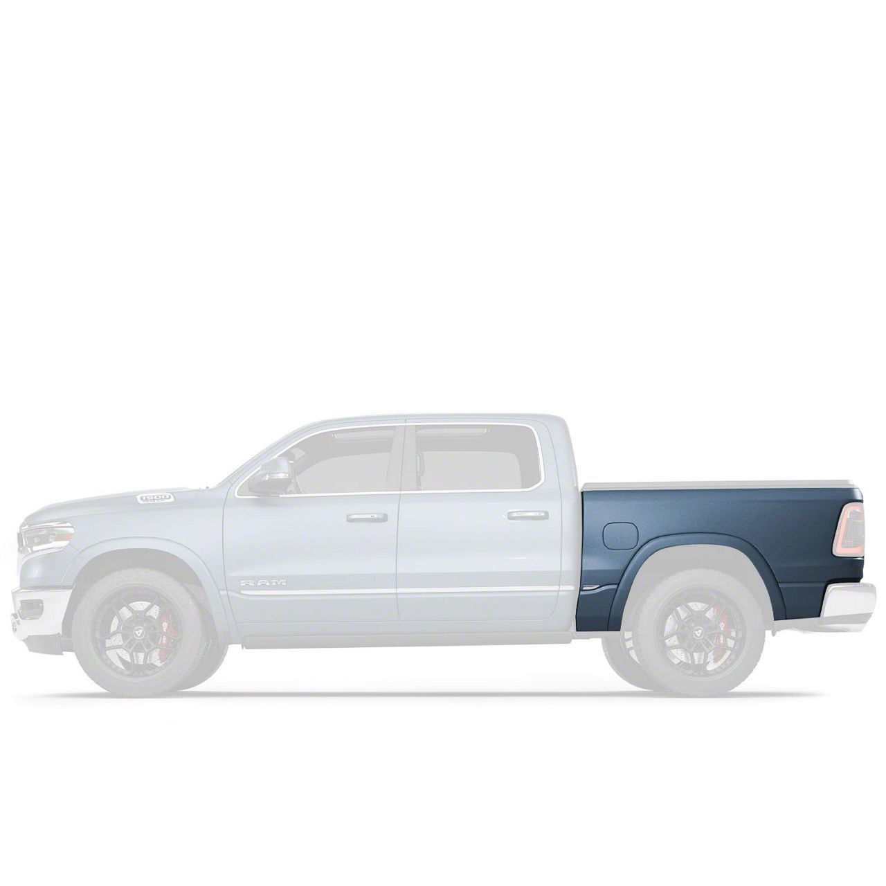 RAM 1500 Replacement Quarter Panel; Driver Side (21-24 RAM
