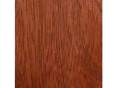 RETROLINER Real Wood Bed Liner; Brazillian Cherry Wood; HydroSatin Finish; Mild Steel Punched Bed Strips (09-18 RAM 1500 w/ 5.7-Foot Box & w/o RAM Box)