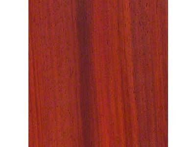 RETROLINER Real Wood Bed Liner; Paduak Wood; HydroSatin Finish; Mild Steel Punched Bed Strips (09-18 RAM 1500 w/ 5.7-Foot Box & w/o RAM Box)