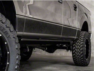 Rocker Armor Kit; Black (19-24 RAM 1500 Quad Cab)