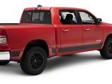 Rocker Armor Kit; Black (19-26 RAM 1500 Crew Cab w/ 5.7-Foot Box)