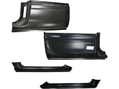 Rocker Bottom and Cab Corner Repair Kit (95-01 RAM 1500 Club Cab)