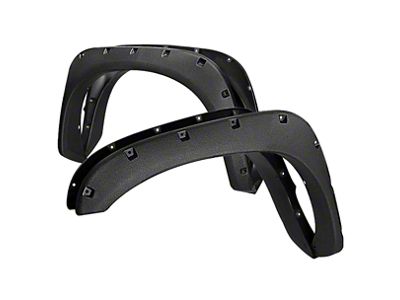 Rugged Fender Flares; Textured Black (02-08 RAM 1500)