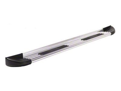 Multi-Fit TrailRunner Running Boards without Mounting Brackets; Brite (02-08 RAM 1500 Regular Cab)