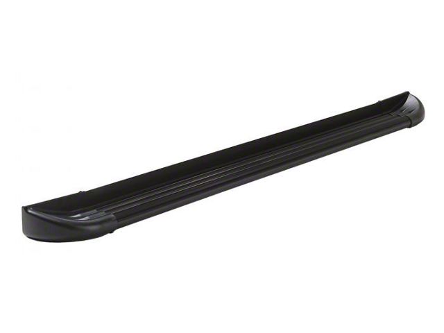 Multi-Fit TrailRunner Running Boards without Mounting Brackets; Black (02-08 RAM 1500 Quad Cab)