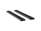 Grip Step 7-Inch Wheel-to-Wheel Running Boards; Textured Black (19-26 RAM 1500 Crew Cab w/ 5.7-Foot Box, Quad Cab w/ 6.4-Foot Box)