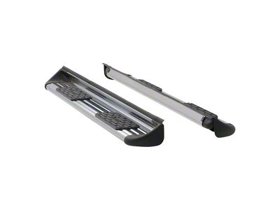 Stainless Side Entry Running Boards without Mounting Brackets; Polished (19-25 RAM 1500 Crew Cab)
