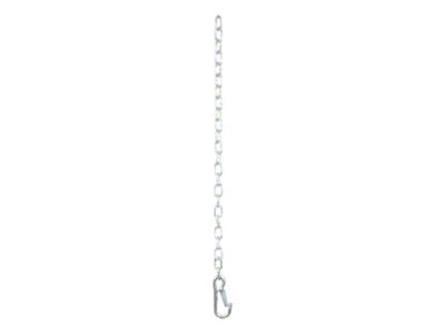 Safety Chain with One Snap Hook; 27-Inch; 2,000 lb.