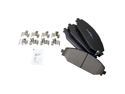 Semi-Metallic Brake Pads; Front Pair (19-25 RAM 1500)