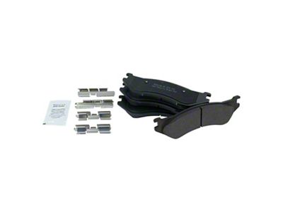Semi-Metallic Brake Pads; Front Pair (02-05 RAM 1500, Excluding SRT-10)
