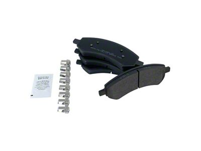 Semi-Metallic Brake Pads; Front Pair (06-18 RAM 1500, Excluding SRT-10 & Mega Cab)