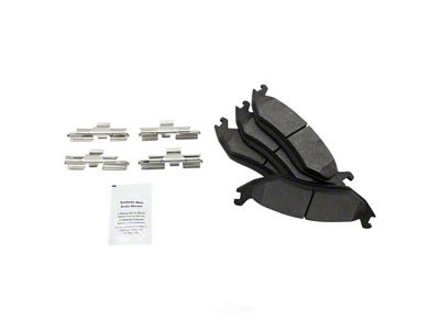 Semi-Metallic Brake Pads; Rear Pair (06-18 RAM 1500, Excluding SRT-10 & Mega Cab)